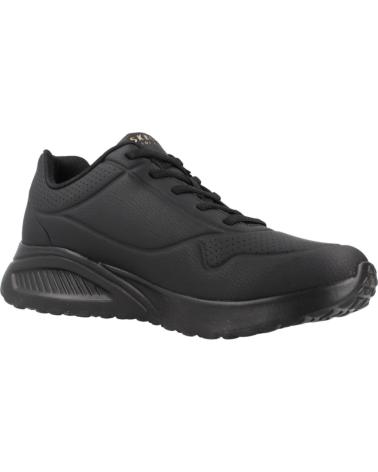 SKECHERS UNO LITE-LITE WORK SNEAKER SCHWARZ FÜR DAMEN NEGRO