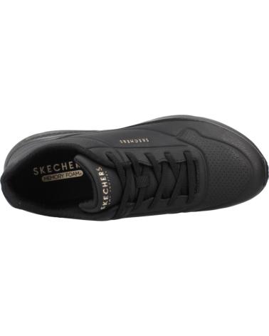 SKECHERS UNO LITE-LITE WORK SNEAKER SCHWARZ FÜR DAMEN NEGRO
