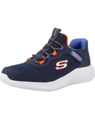 Sneaker für Junge SKECHERS ZAPATILLAS NINO MODELO 403822L SLIP-INS COLOR AZUL NVBL