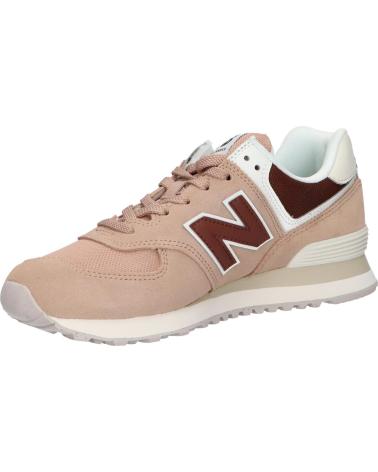 Zapatillas deporte NEW BALANCE  de Mujer WL574DO2 WL574V2  FLAT TAUPE