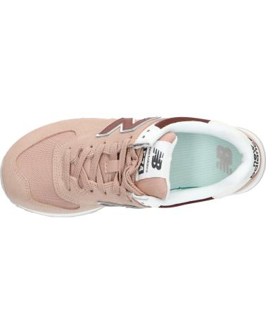 Zapatillas deporte NEW BALANCE  de Mujer WL574DO2 WL574V2  FLAT TAUPE