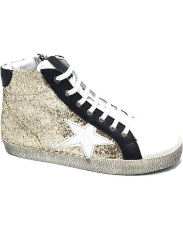 Chaussures TOP 3 SHOES  pour Femme TOP 3 SNEAKER 21520  ORO