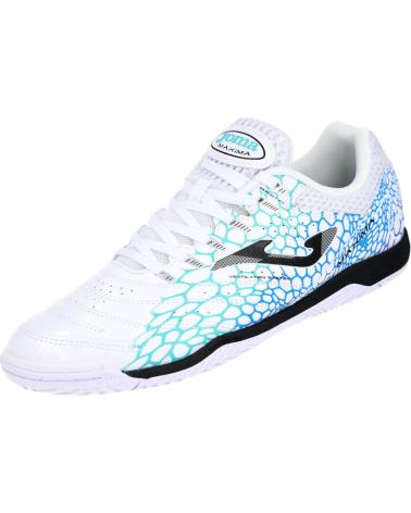 Deportivas de Hombre JOMA MAXIMA-2532 ZAPATLLAS FUTBOL SALA DE HOMBRE BLANCO AZUL