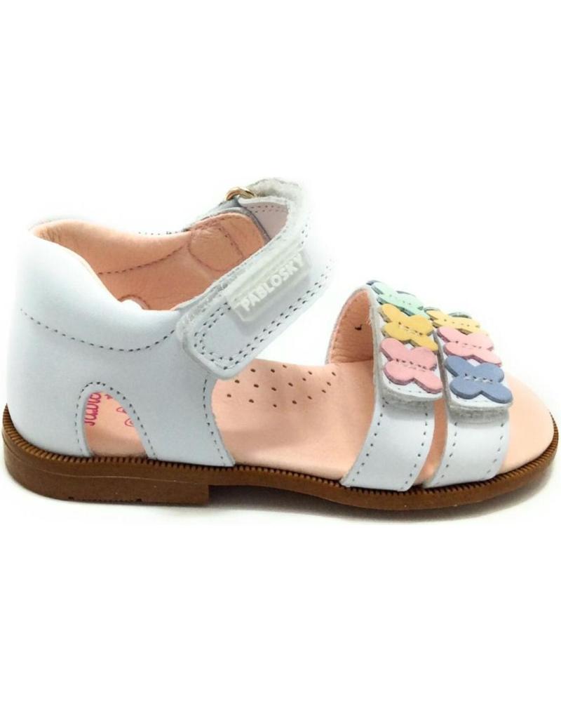 Sandales PABLOSKY  pour Fille SANDALIAS 071805 STEPEASY  BLANCO
