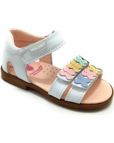 Sandales PABLOSKY  pour Fille SANDALIAS 071805 STEPEASY  BLANCO