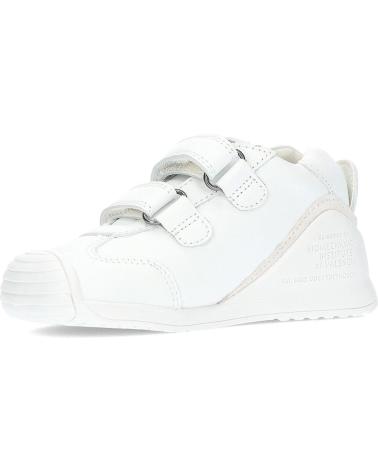 Deportivas BIOMECANICS  de Niña y Niño DEPORTIVA SAUVAGE 221001-C  BLANCO