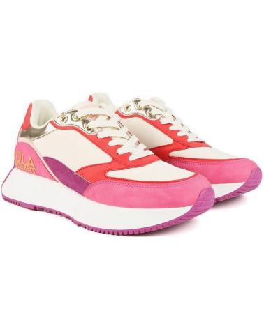 Zapatillas deporte LOLA CASADEMUNT  de Mujer DEPORTIVAS LF2405010 MULTICOLOR  ROSA