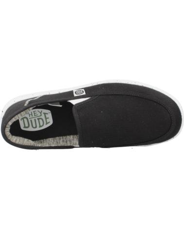 Chaussures HEY DUDE  pour Homme ZAPATILLAS HOMBRE MODELO SUNAPPE COLOR NEGRO  BLACK