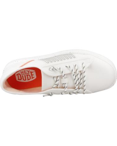 Sapatilhas HEY DUDE  de Mulher ZAPATILLAS MUJER MODELO CODY COLOR BLANCO  WHITE