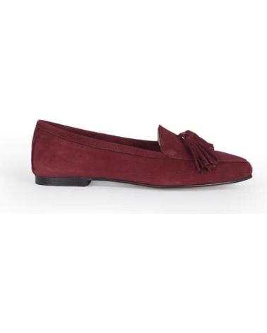Bailarinas MENINA STEP  de Mujer WOMENS CARDIFF SUEDE SANDALS  BURGUNDY