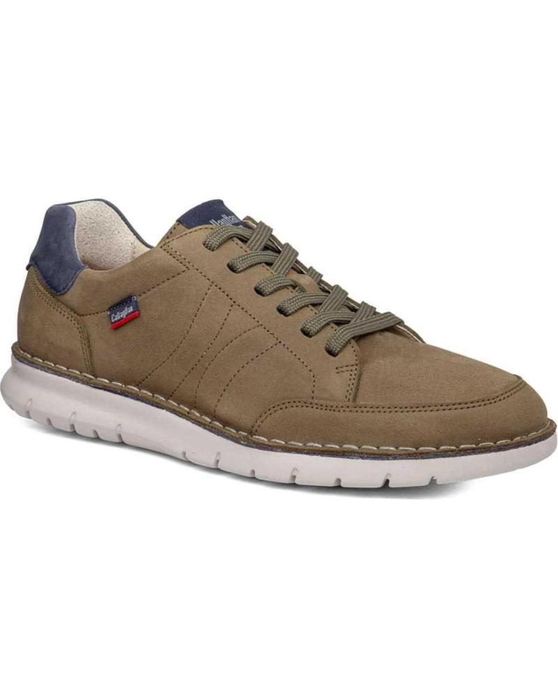 Chaussures CALLAGHAN  pour Homme ZAPATO AWAT 47130 KAKI DE  VERDE