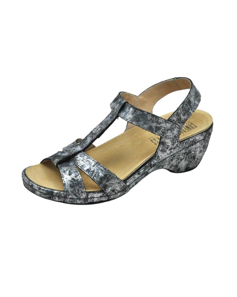 Woman Sandals COMFORT CLASS 809 SANDALIA DE VESTIR PIEL PARA PLANTILLAS D  ROMA ACERO