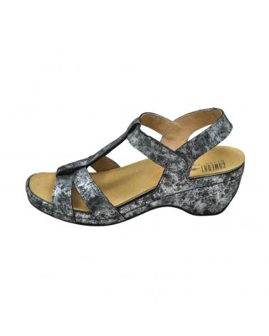 Woman Sandals COMFORT CLASS 809 SANDALIA DE VESTIR PIEL PARA PLANTILLAS D  ROMA ACERO