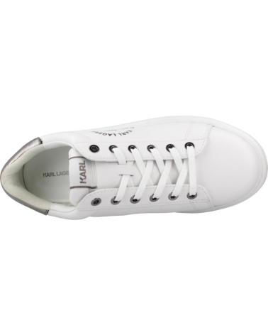 Woman Zapatillas deporte KARL LAGERFELD ZAPATILLAS MUJER MODELO KAPRI MAISON KARL LACE COLOR BLANCO  01S WHITE