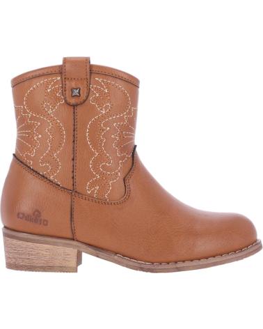 Botines CHIKA10  de Niña KIDS LISY 17  CUERO