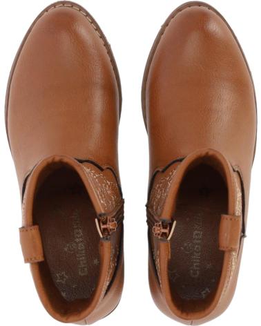 Botines CHIKA10  de Niña KIDS LISY 17  CUERO