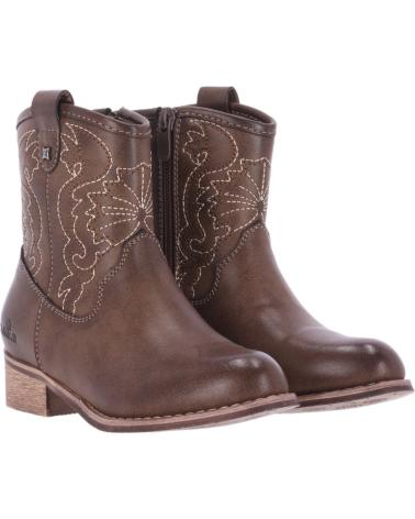 Botins CHIKA10  de Menina KIDS LISY 17  MARRóN