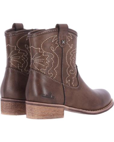 Botins CHIKA10  de Menina KIDS LISY 17  MARRóN