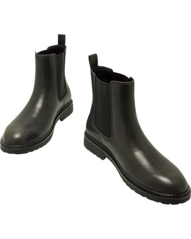 Botines MTNG  de Hombre MUSTANG 84637  NEGRO