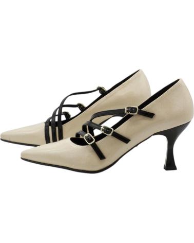 Zapatos de tacón DANIELA VEGA  de Mujer 2474  BEIGE