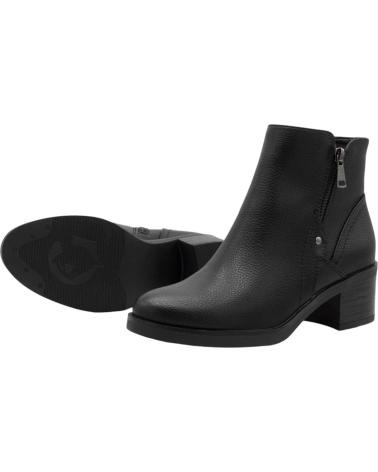 Botines HISPAFLEX  de Mujer 2407  NEGRO