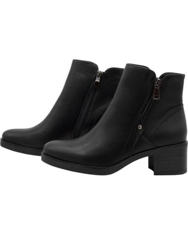 Botines HISPAFLEX  de Mujer 2407  NEGRO