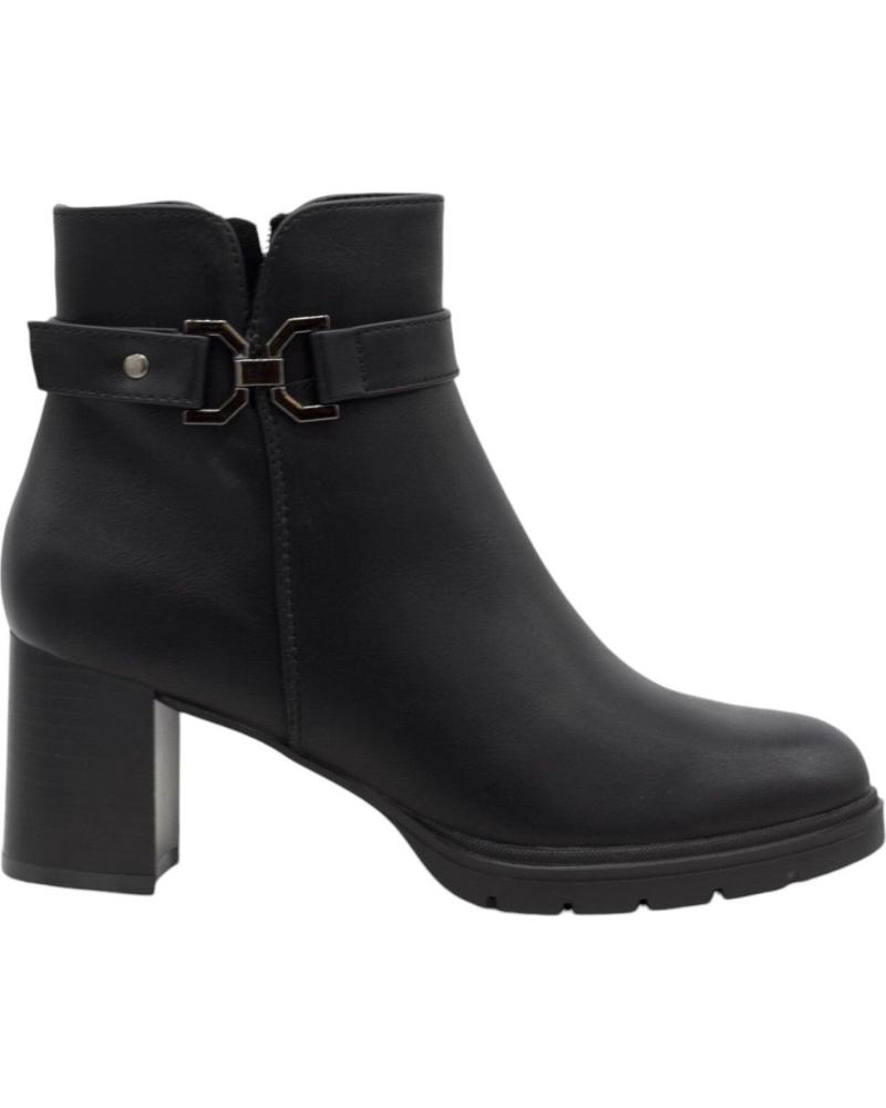 Woman Mid boots HISPAFLEX 2411  NEGRO