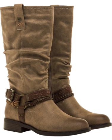 Bottes MTNG  pour Femme MUSTANG 59347  TAUPE