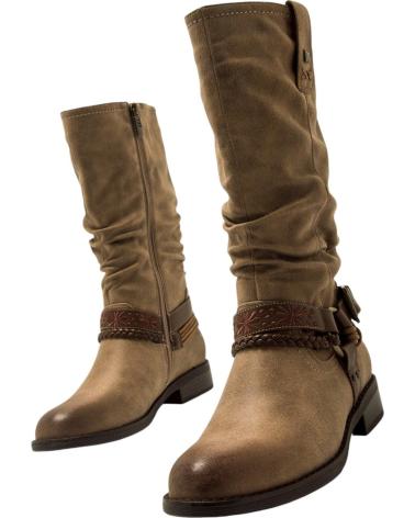 Bottes MTNG  pour Femme MUSTANG 59347  TAUPE