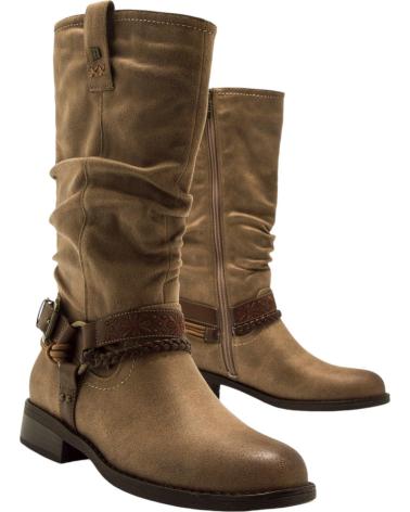 Bottes MTNG  pour Femme MUSTANG 59347  TAUPE