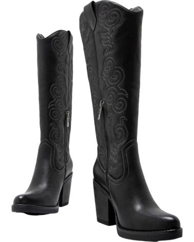 Botas MTNG  de Mujer MUSTANG 59582  NEGRO