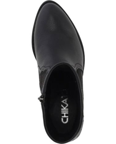 Botas CHIKA10  de Mujer LILY  NEGRO
