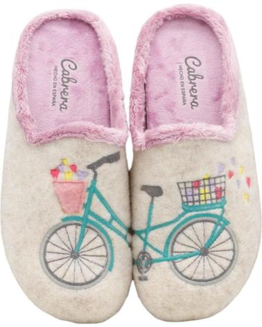 Pantufas CABRERA  de Mulher 3178  BEIGE