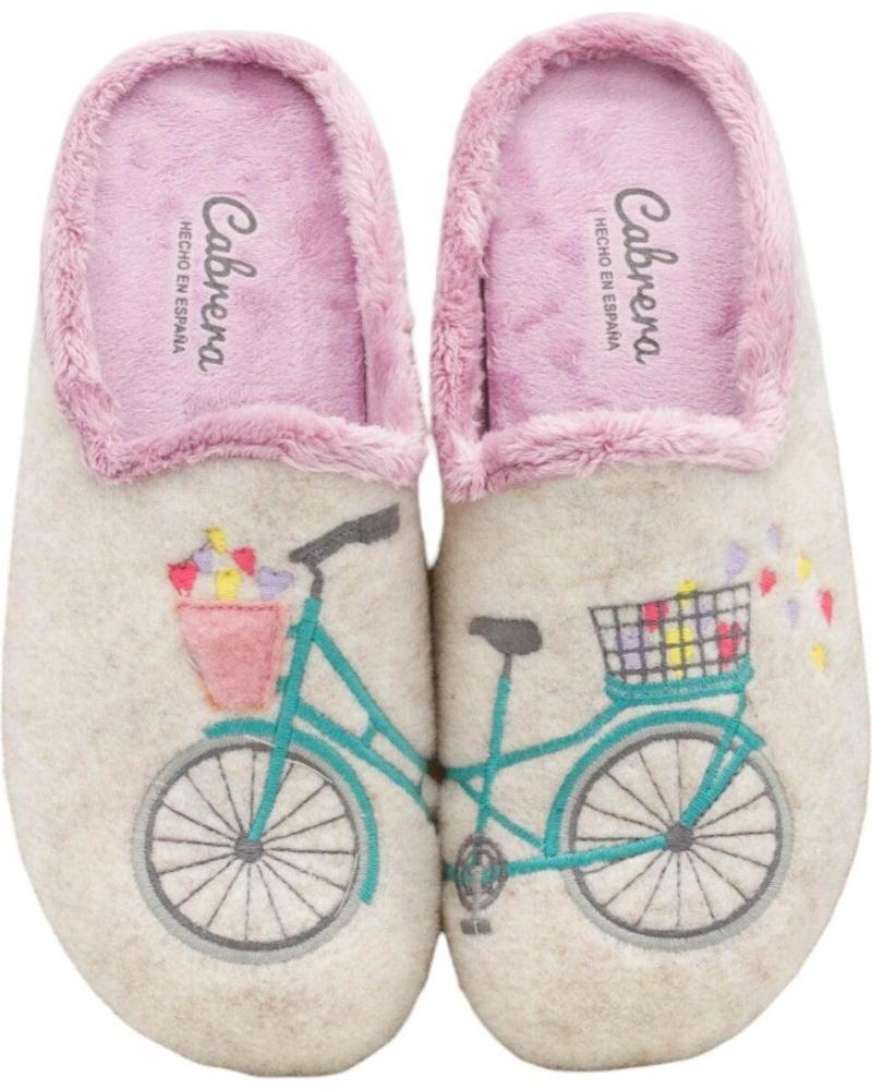 Pantufas CABRERA  de Mulher 3178  BEIGE
