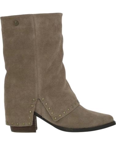 Botas TOP3  de Mujer TOP 3 SHOES BOTA PIEL SOLAPA SS24719  VARIOS COLORES