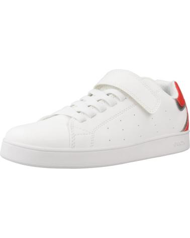 GEOX ZAPATILLAS NINO MODELO J ECLYPER B COLOR BLANCO C0050