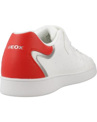 GEOX ZAPATILLAS NINO MODELO J ECLYPER B COLOR BLANCO C0050