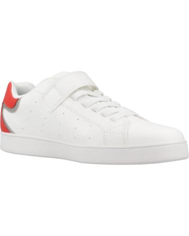 GEOX ZAPATILLAS NINO MODELO J ECLYPER B COLOR BLANCO C0050