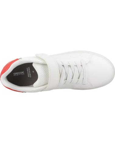 GEOX ZAPATILLAS NINO MODELO J ECLYPER B COLOR BLANCO C0050