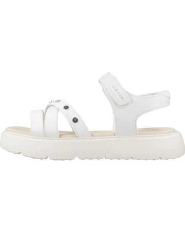 Sandalias GEOX  de Niña SANDALIAS NINA MODELO J SANDAL KODETTE GIR COLOR BLANCO C100  C1000