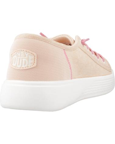 Sapatilhas HEY DUDE  de Mulher ZAPATILLAS MUJER MODELO CODY COLOR ROSA  PINK