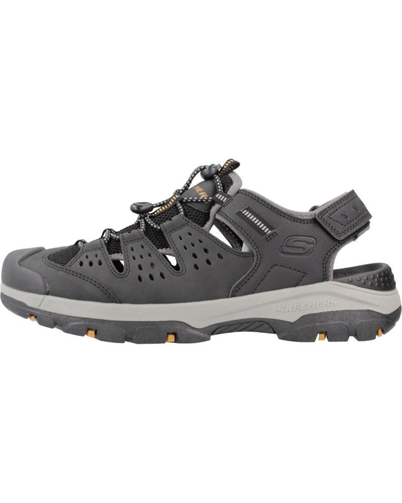 SKECHERS SANDALIAS HOMBRE MODELO TRESMEN - MENARD COLOR NEGRO BLK