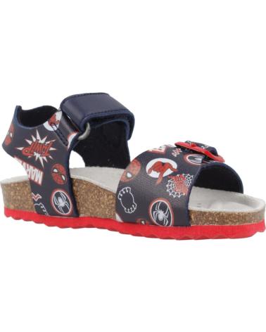 Sandálias de Menino GEOX  B922QA 0006A B SANDAL CHALKI C4244 NAVY-DK RED C4244