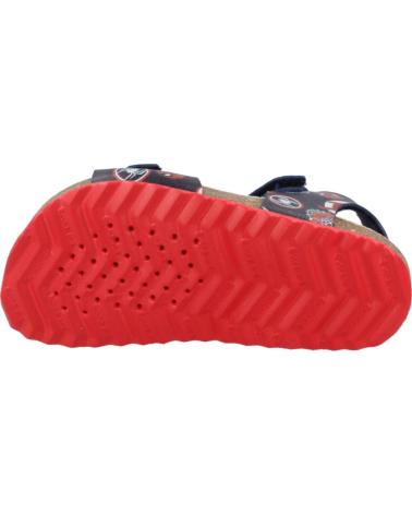 Sandálias de Menino GEOX  B922QA 0006A B SANDAL CHALKI C4244 NAVY-DK RED C4244