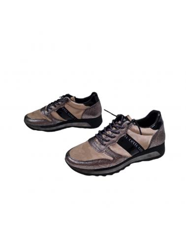 Zapatillas deporte de Mujer CETTI ZAPATILLAS PIEL PLOMO CONFORT MAMBA CAMUF OLD ROSE