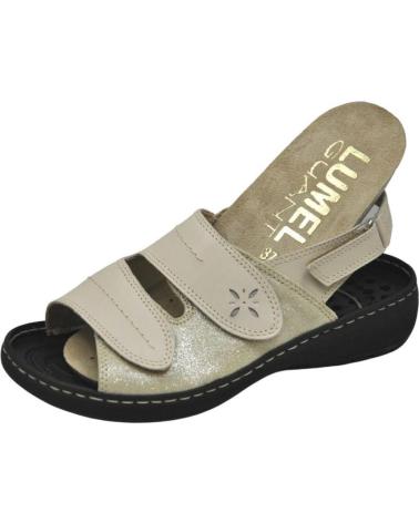 Woman Sandals LUMEL SANDALIA BIO RECICLABLE PARA PLANTILLAS MUJER 4987-52 BEIGE