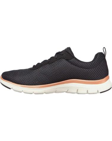 Esportes  de Mulher e Menina SKECHERS 149303 FLEX APPEAL 4 0 DEPORTIVOS CORDONES PARA MU BKRG NEGRO