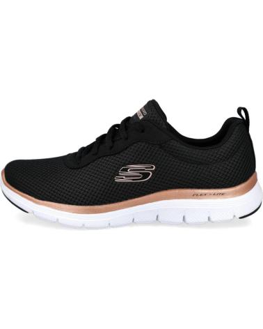 Esportes  de Mulher e Menina SKECHERS 149303 FLEX APPEAL 4 0 DEPORTIVOS CORDONES PARA MU BKRG NEGRO