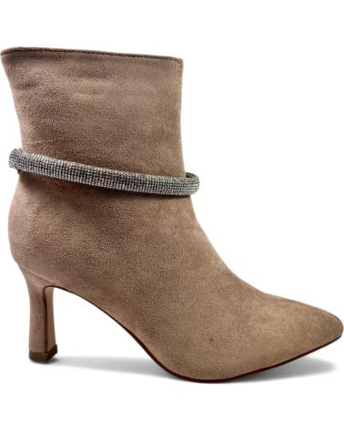 Stiefel TIMBOS  für Damen BOTIN TACON DE MUJER KAKI 130904  MARRóN