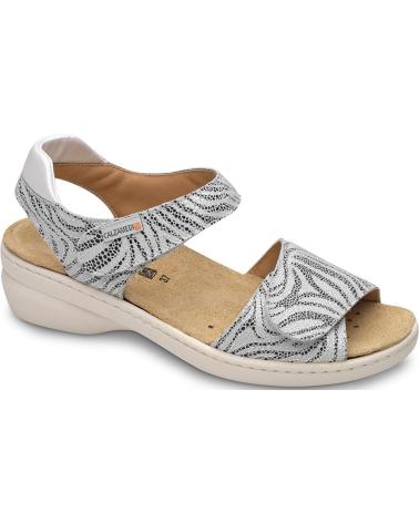 Sandali CALZAMEDI  per Donna SANDALIAS ORTOPEDICAS 0781 ACOLCHADO TRASERO  BLANCO